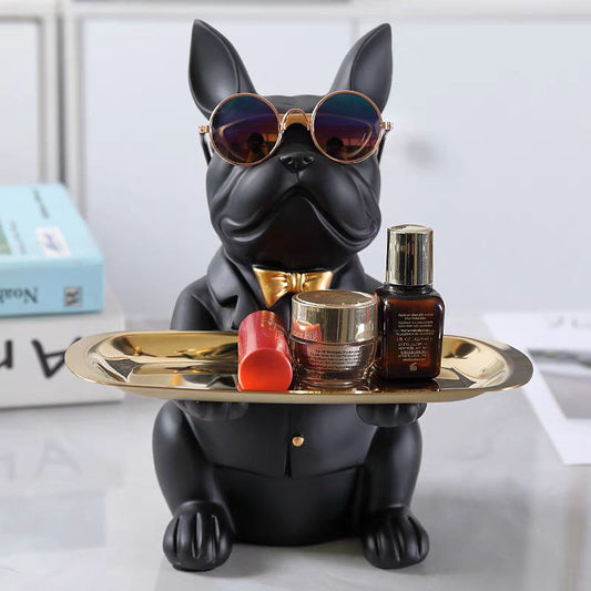 Bulldog candy snacks tray
