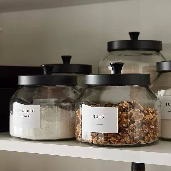 Glass jar