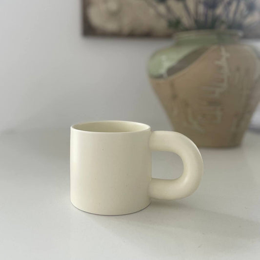 Porcelain mug