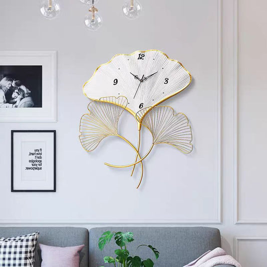 Modern metal clock