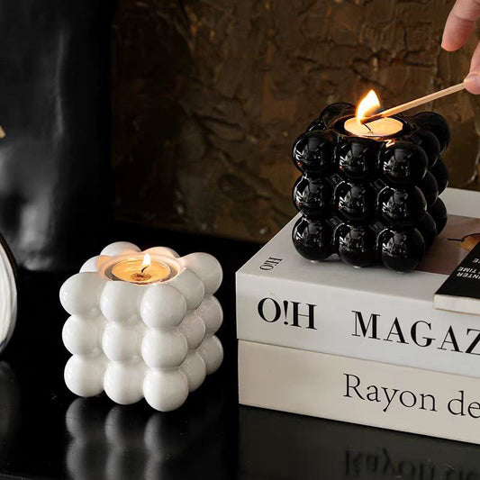 Suitable for incense and candles porcelain