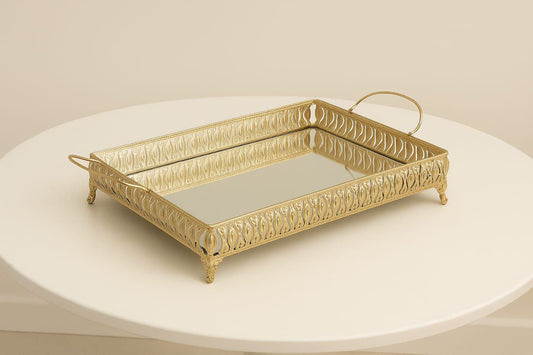 Metal mirror tray 30*43
