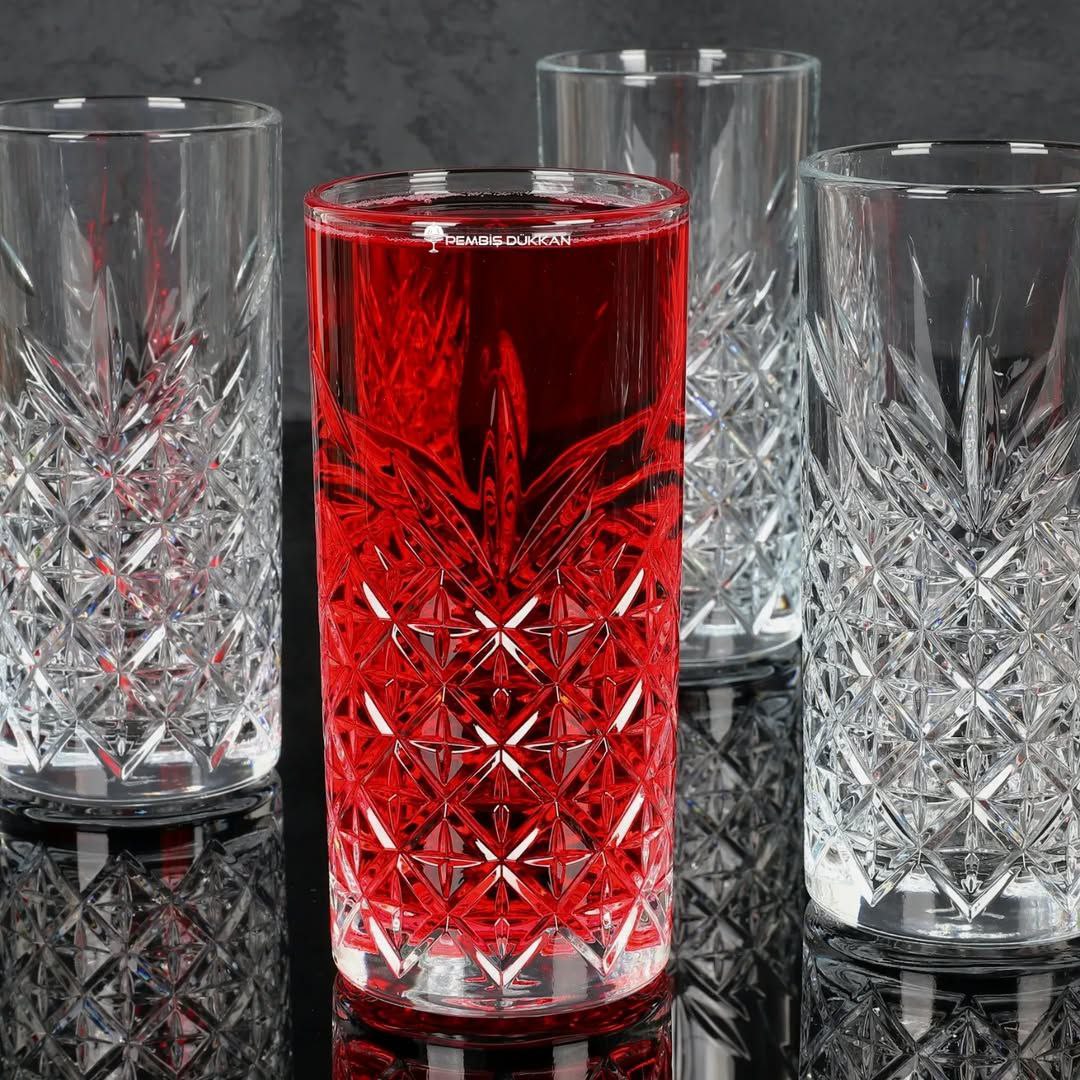 Turkey glass set 4 pieces
