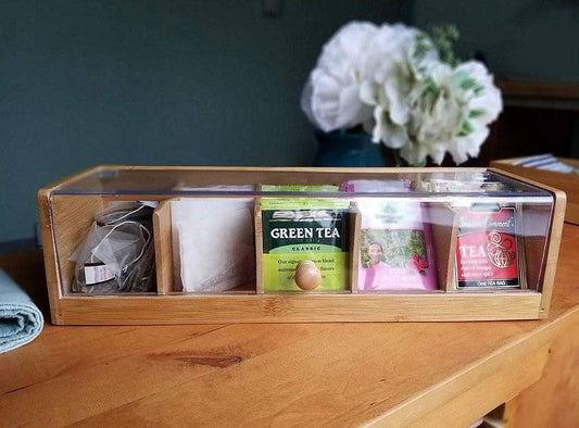 Bamboo tea box