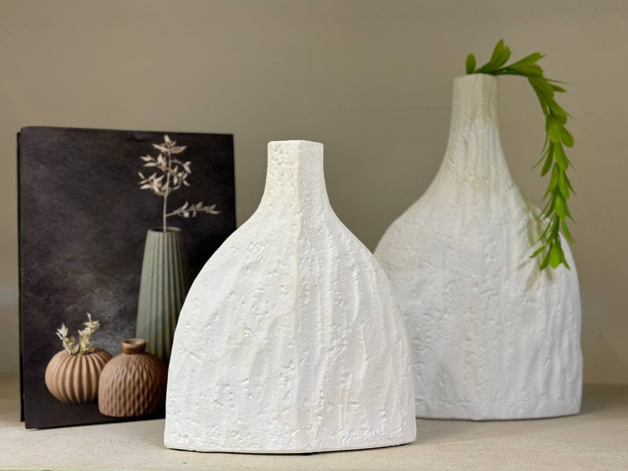 Porcelain vase one piece