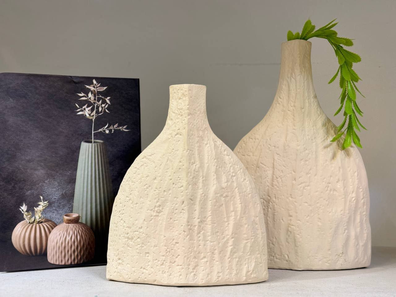 Porcelain vase one piece