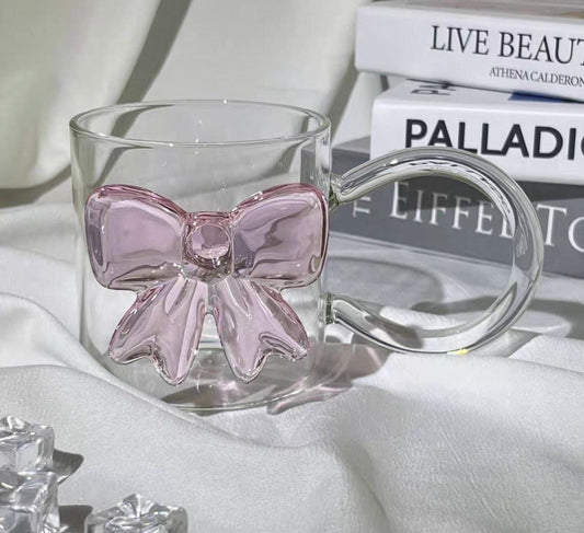Ribbon mug pyrex