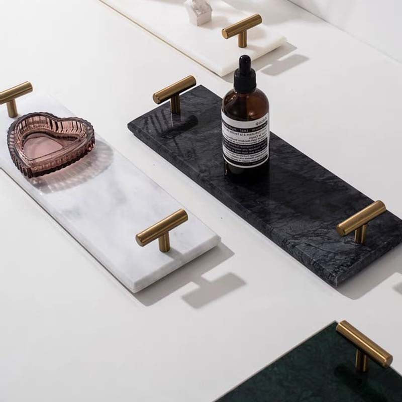 Decorative marble tray