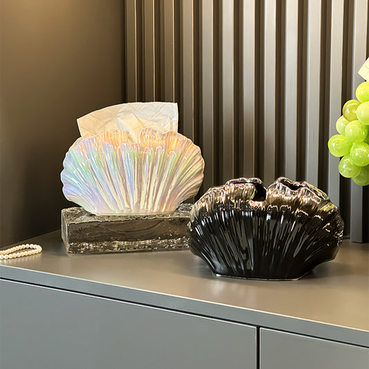 porcelain tissue box