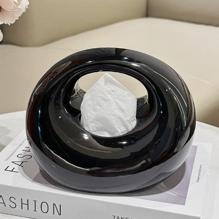 porcelain tissue box