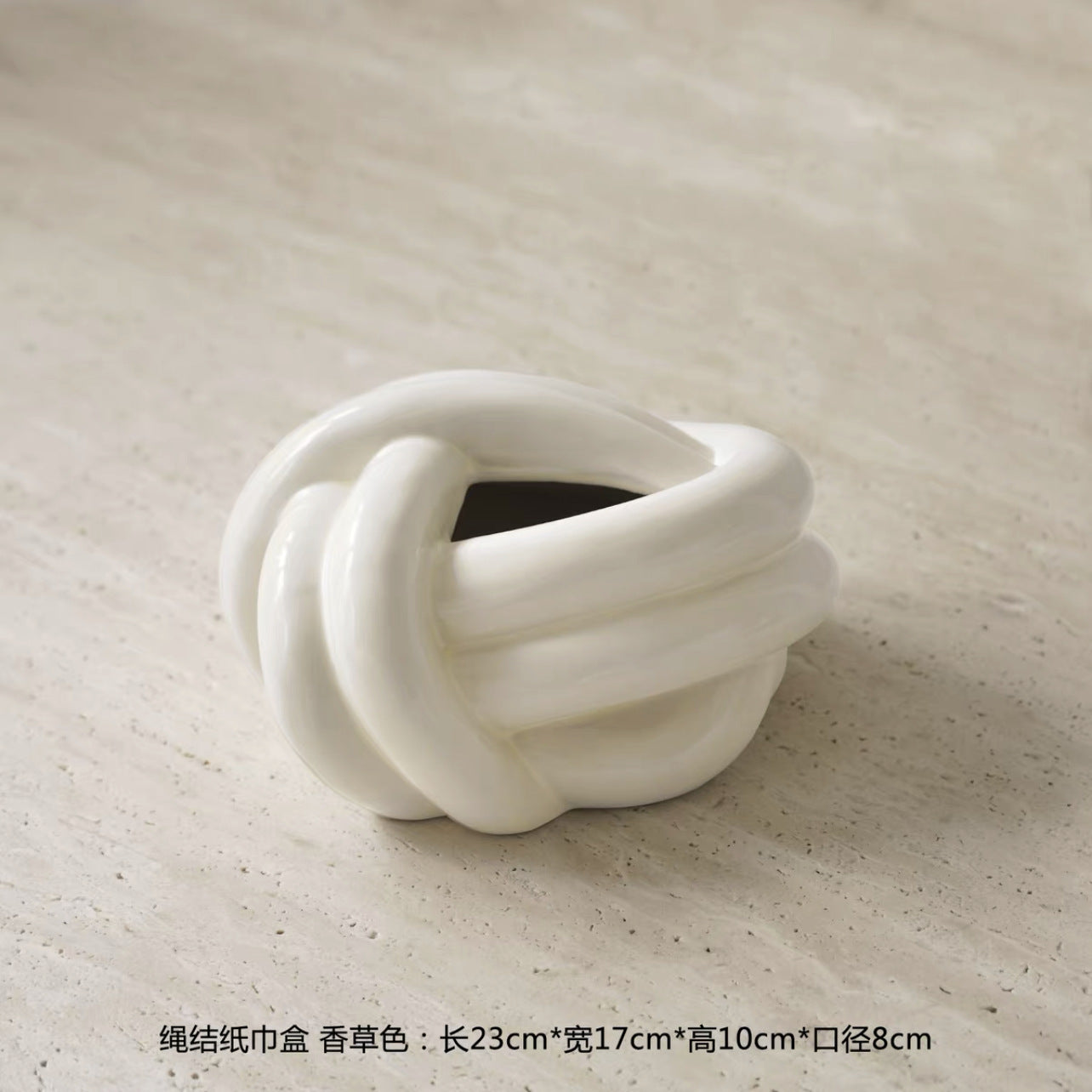 porcelain tissue box
