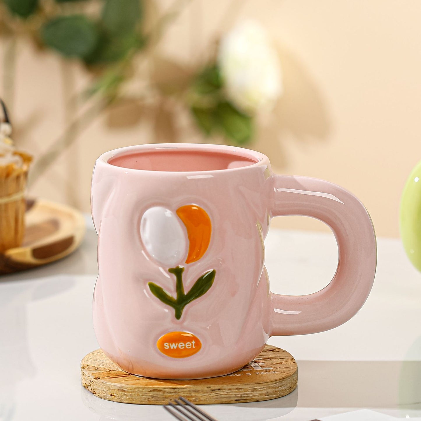 Porcelain mug