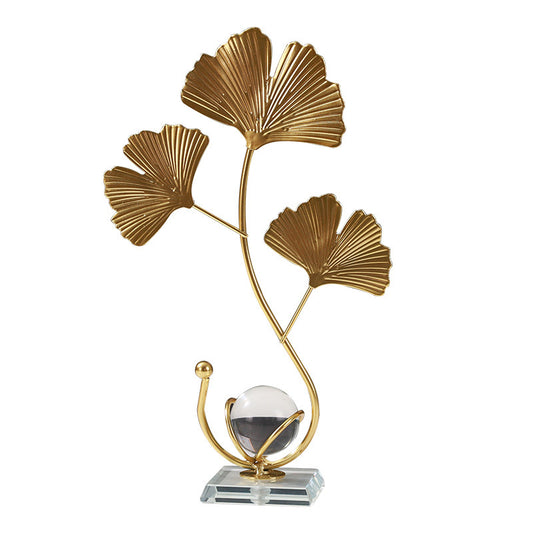 Decorative stand with crystal