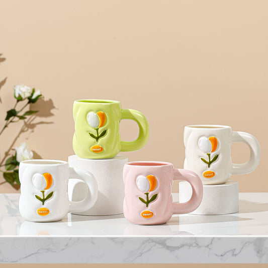 Porcelain mug