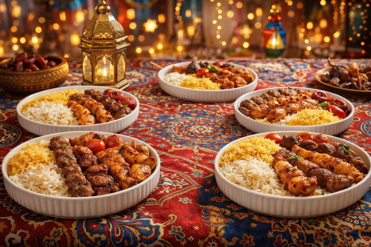 Main serving dish set 6 pieces 27 cm