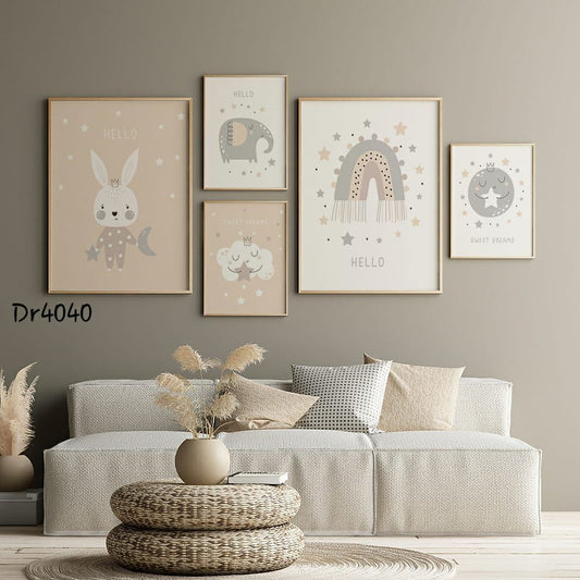 tableau set 5 pieces