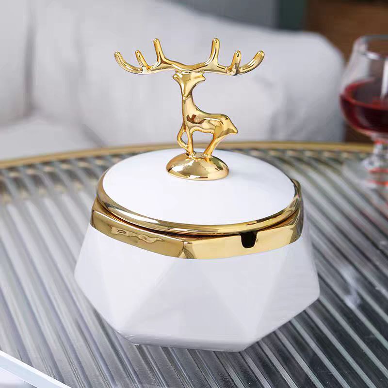 Porcelain ashtray