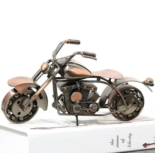 Metal motorcycle decoration