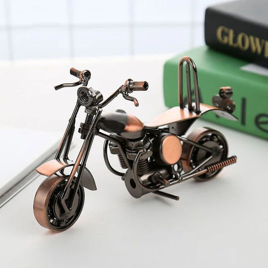 Metal motorcycle decoration