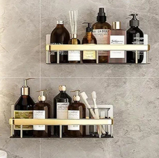 Bathroom or kitchen organizer shelf