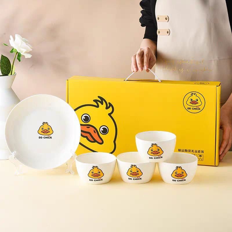 5-piece porcelain set