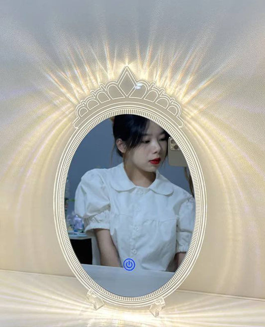 LED lighted makeup mirrors