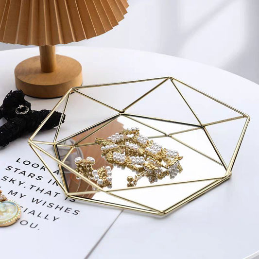 Gold tray Set