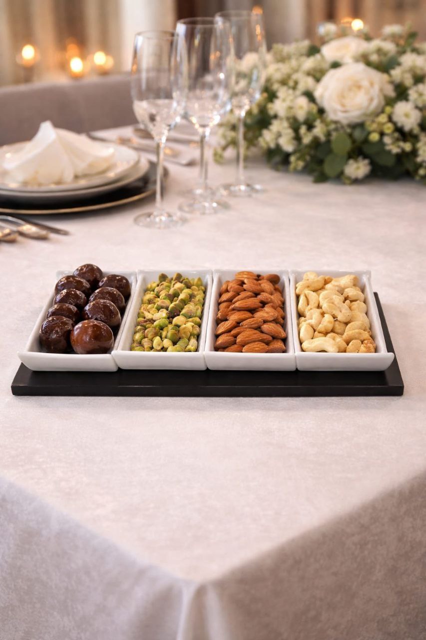 Ceramic serving dinnerware set