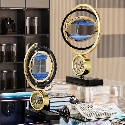 Metal clock