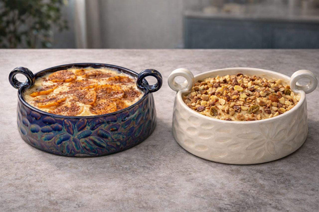 Pottery casseroles 28 cm