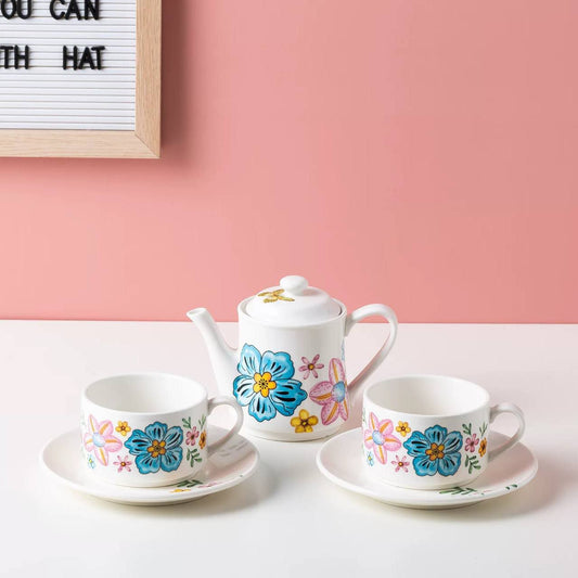 Porcelain tea set