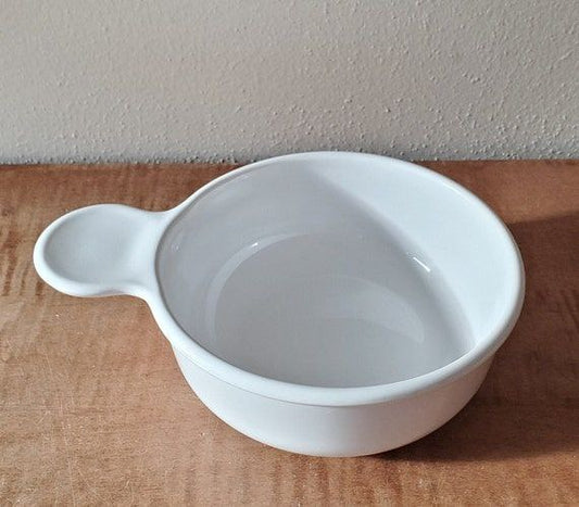 Porcelain frying pan