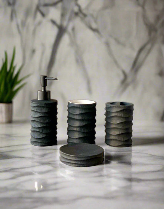 porcelain bathroom set