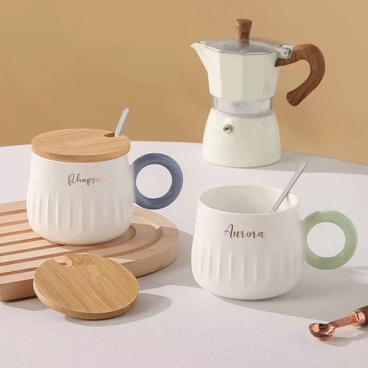 Porcelain mug
