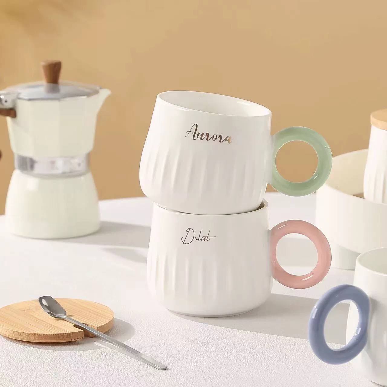Porcelain mug