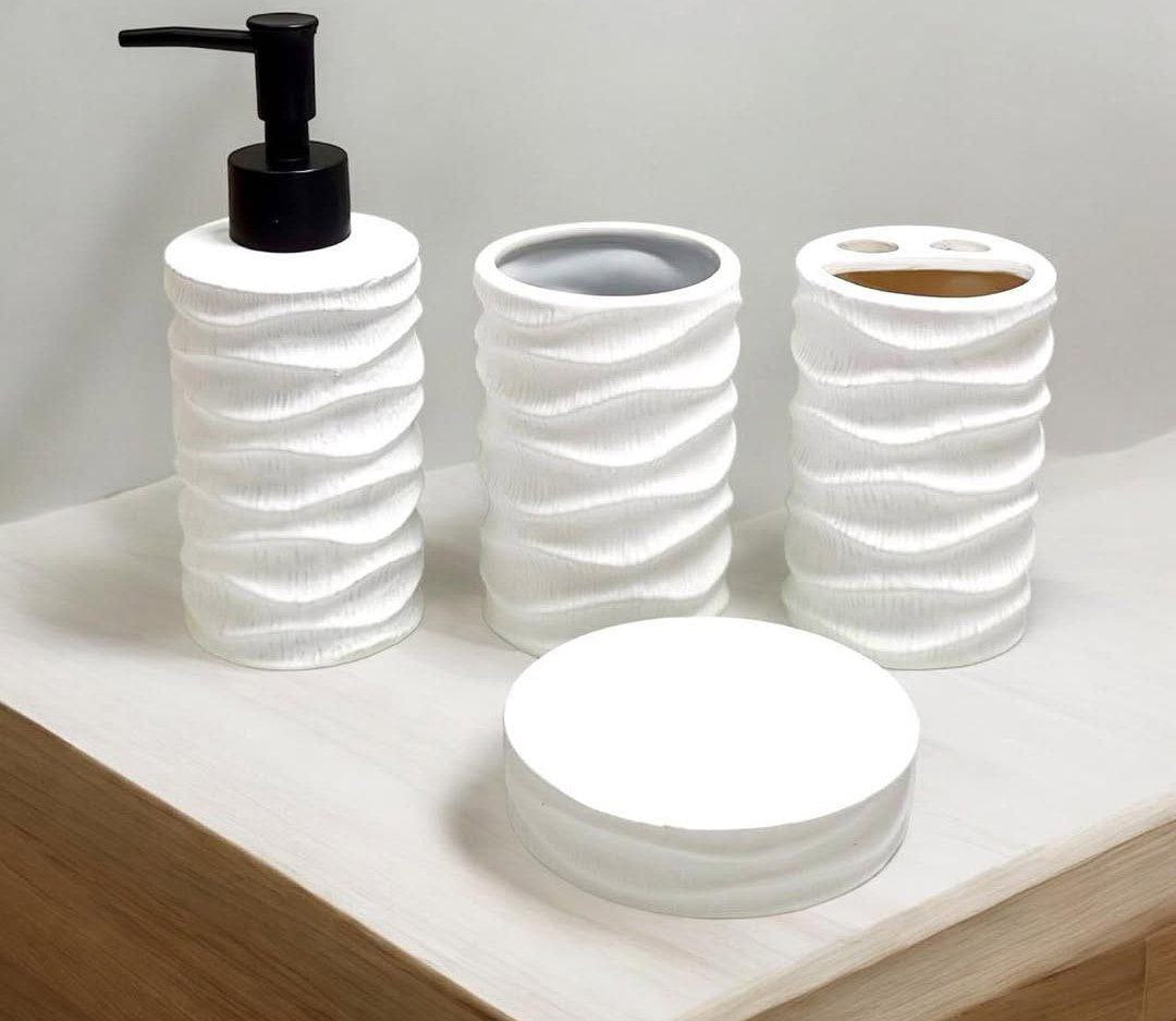 porcelain bathroom set
