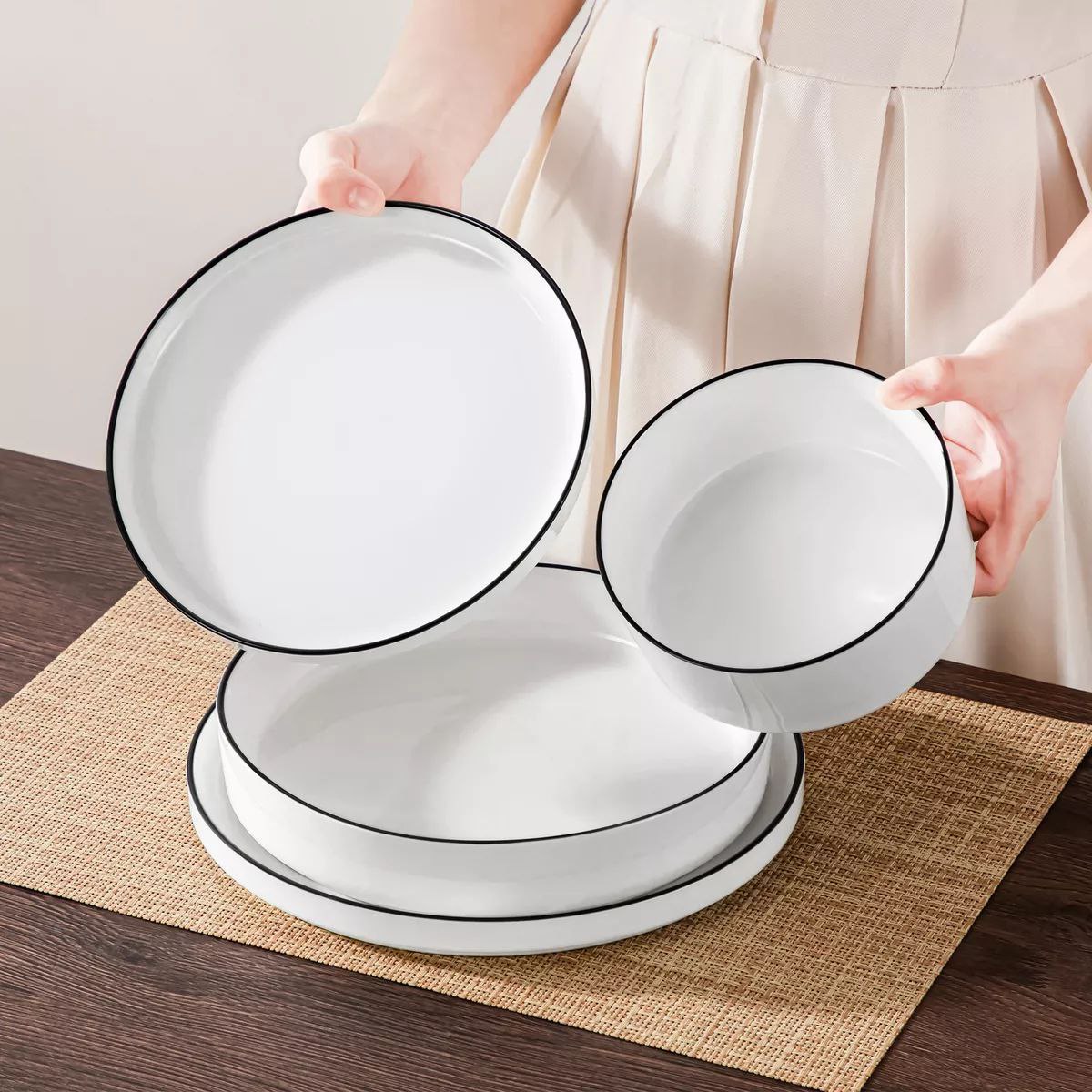 Dinner set 24 pieces