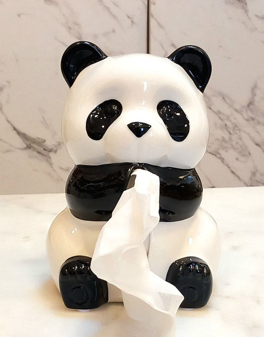 porcelain tissue box