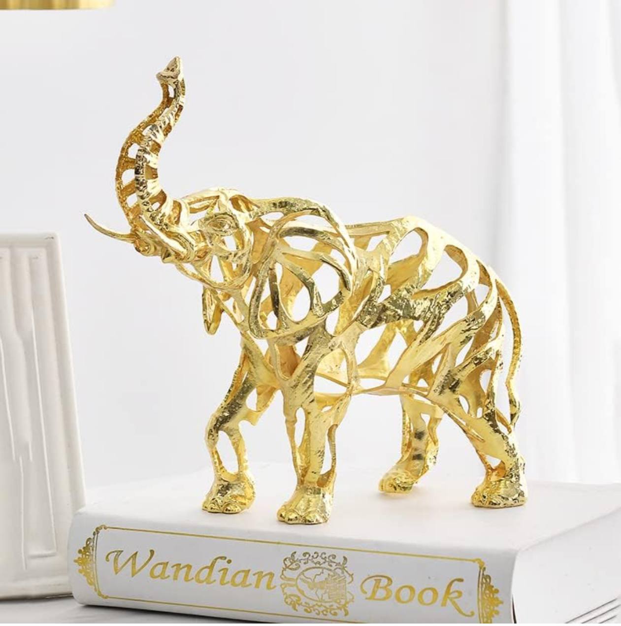 metal elephant decor
