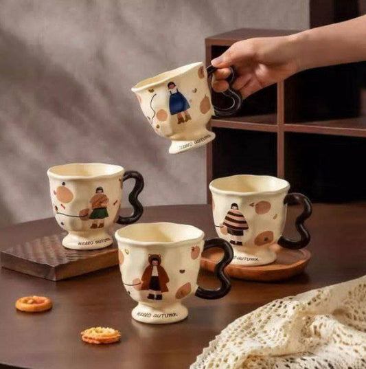 Porcelain mug