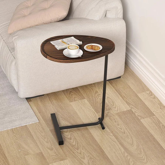 Wooden side table from Beauenty