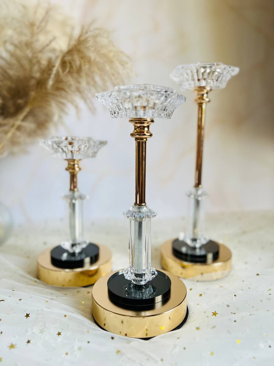 Triple Candlestick Set