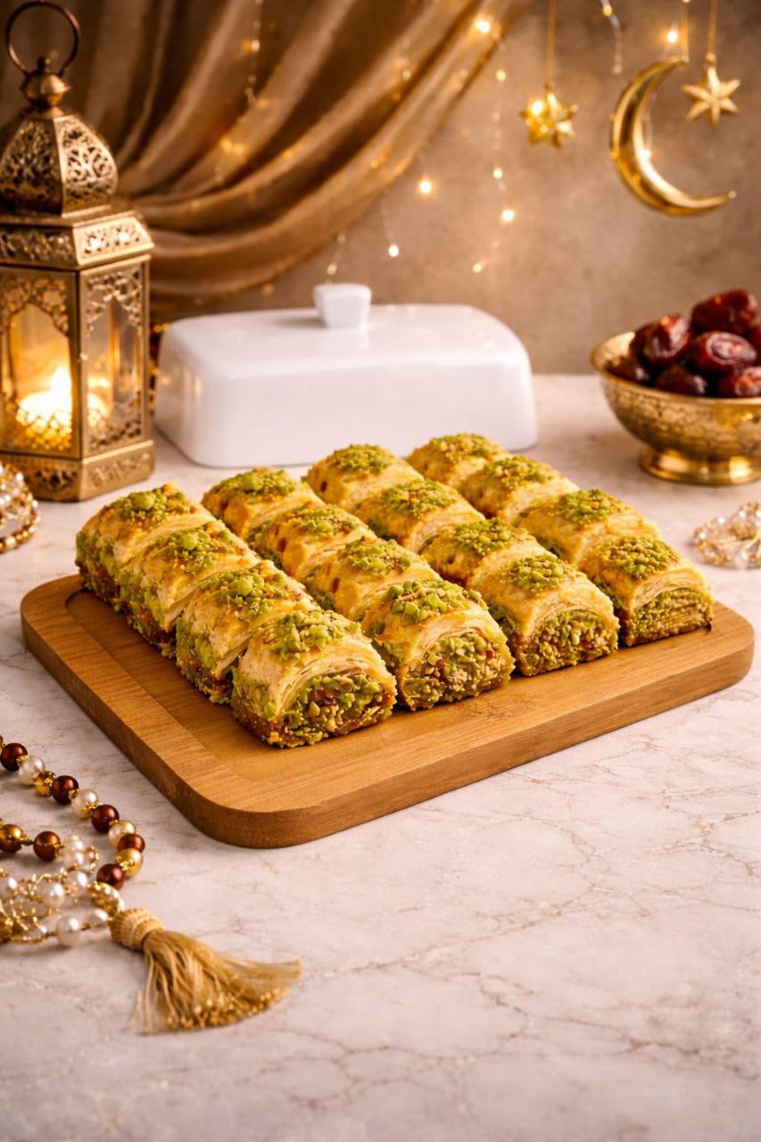 Natural Bamboo Serving Tray with Porcelain Lid