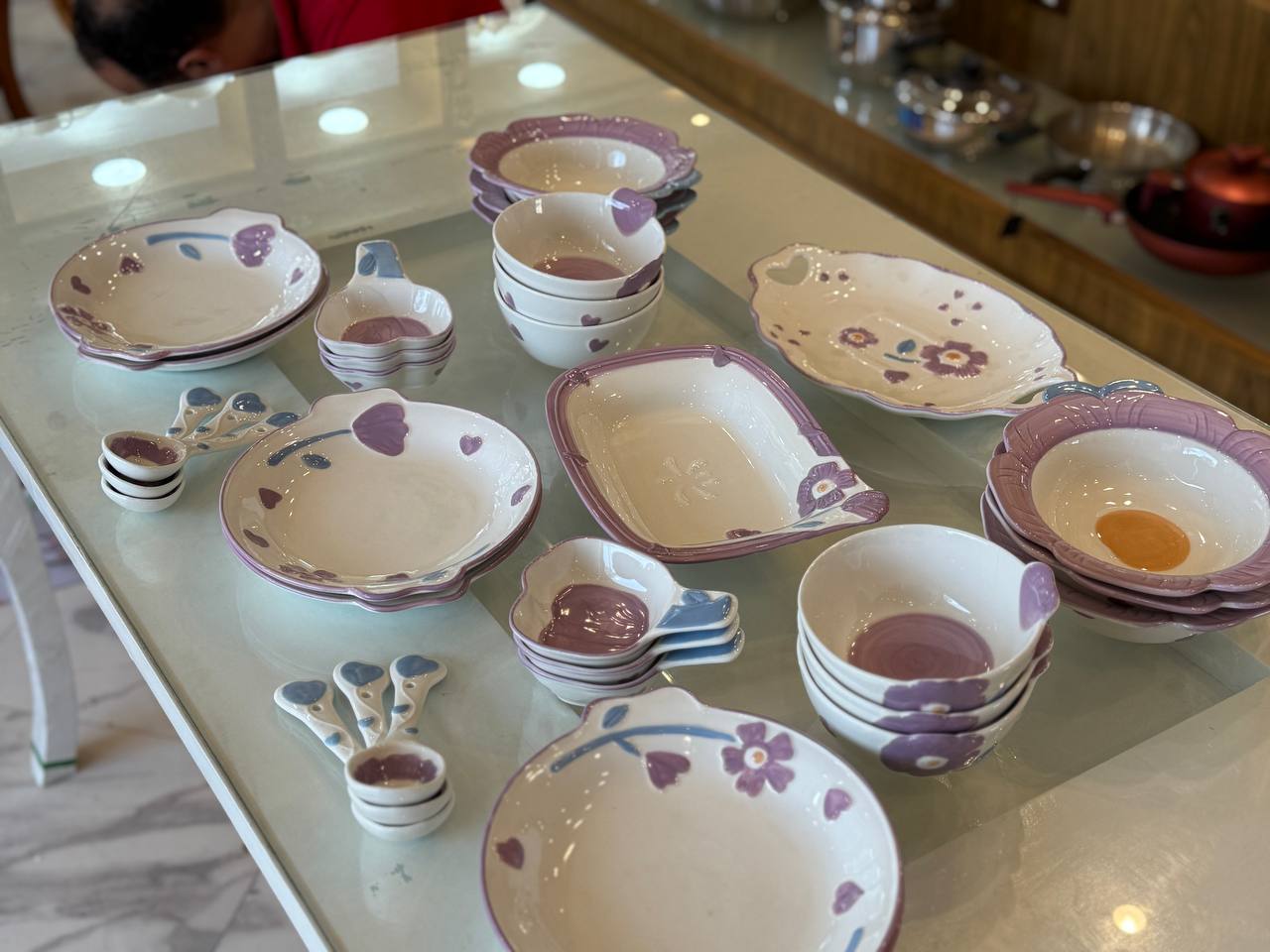 dinner porcelain set 32 pieces